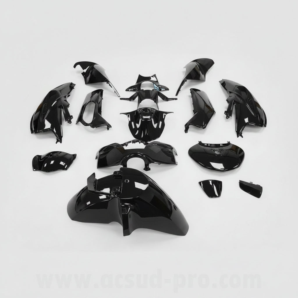 13 Piece TNT Gloss Black Plastic Fairing Kit for Honda Sh 125 150 2020 2026|177424659225