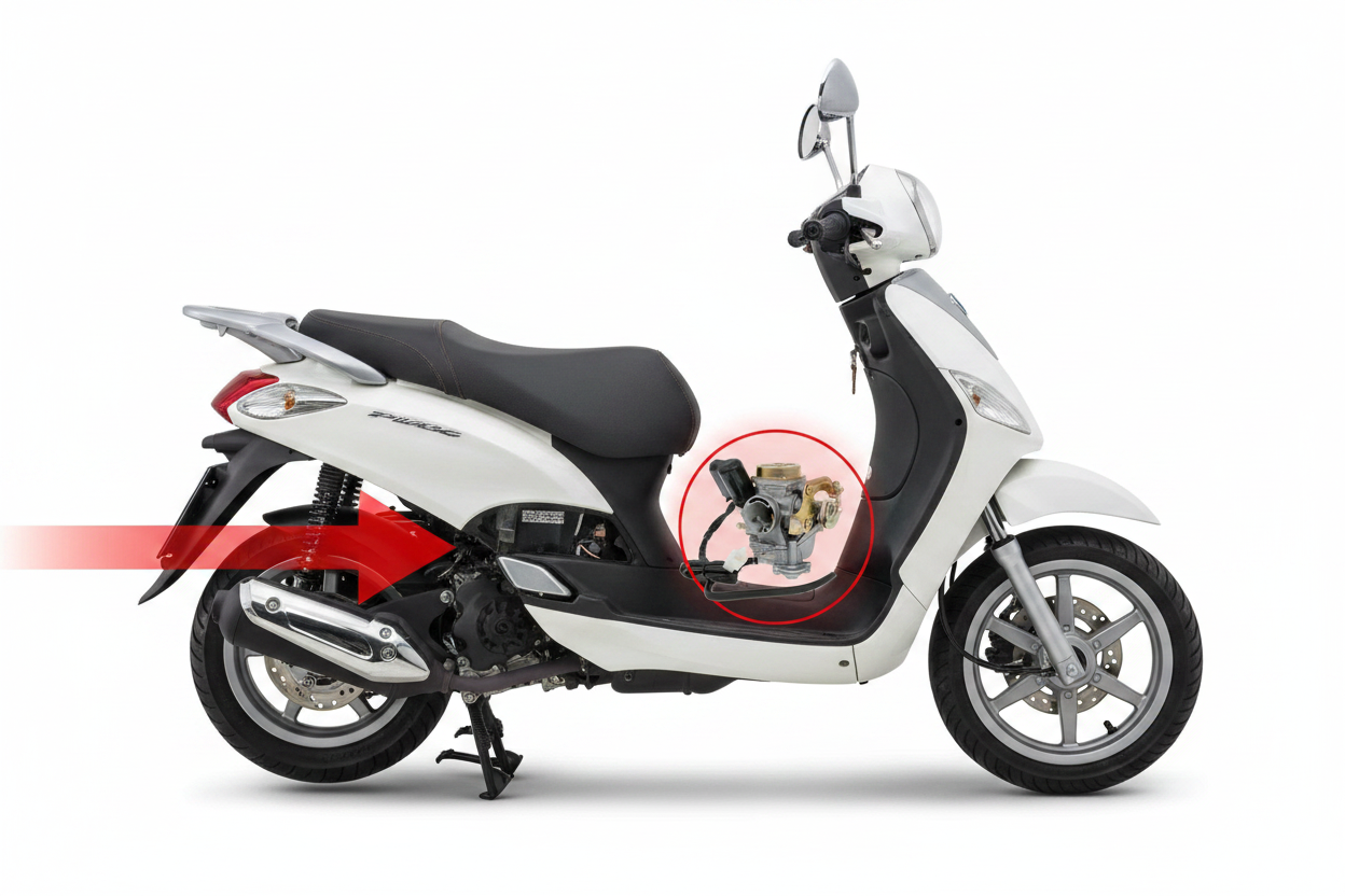 CARBURATORE NARAKU PIAGGIO LIBERTY 50 4T 50 2003