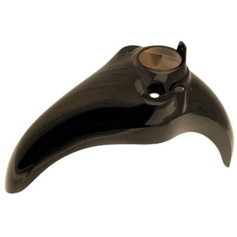 PARAFANGO ANTERIORE APRILIA SCARABEO 50 100 2001 2014 NERO LUCIDO VERNICIATO - Foto 1 di 1