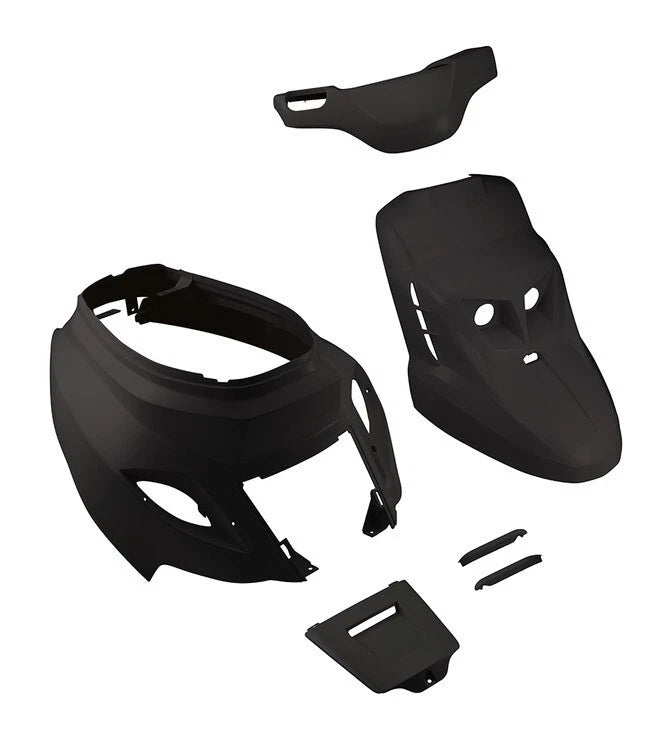 New Design 6pc Black Fairing Kit MBK Booster 50 2004 > 2016|366297408220