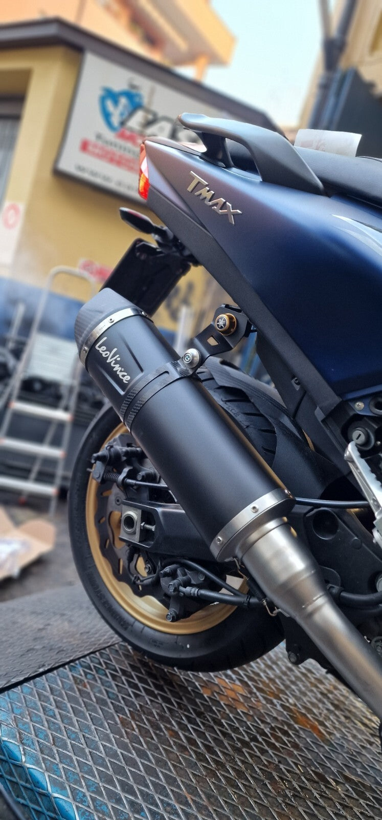 SCARICO COMPLETO LEOVINCE 14342EB LV EVO YAMAHA TMAX T-MAX 530 2017-2019 560 2020-2021