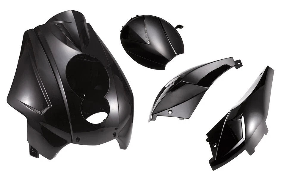 5pc Black Fairing Kit Peugeot Ludix 10 Trend 50 2004 > 2004|277827442350
