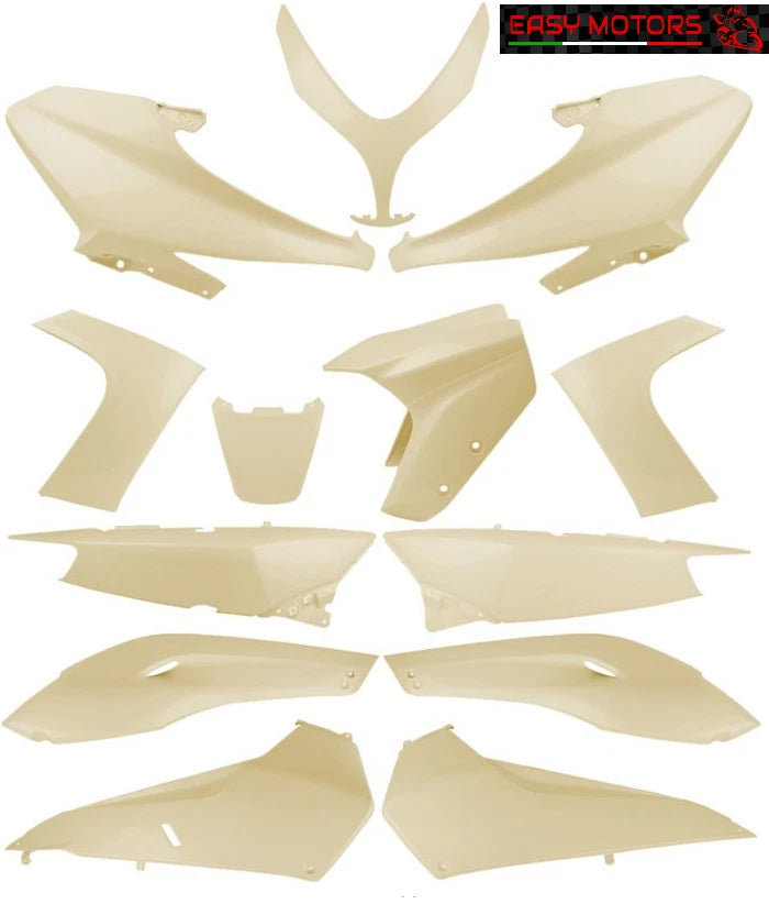 369000N KIT FAIRING WHITE NEUTRAL YAMAHA TMAX T-MAX 500 2008 2009 2010 2011|366297409864