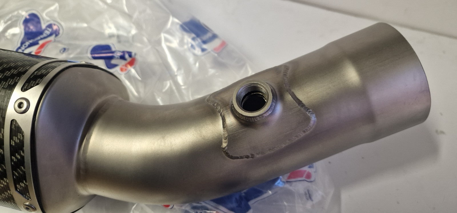Y099080CV TERMINALE SCARICO ORIGINALE TERMIGNONI PER YAMAHA TMAX 530 2012-2016 - Foto 3 di 7