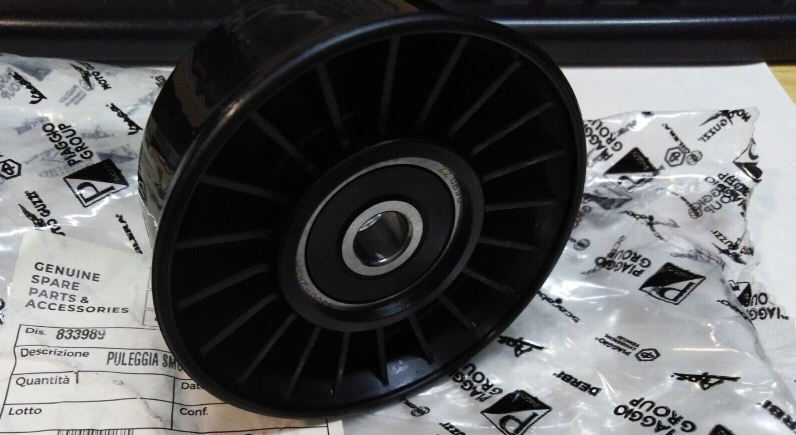 833989 ORIGINAL DAMPING PULLEY Piaggio MP3 X7 X8 X EVO 125|145783601884