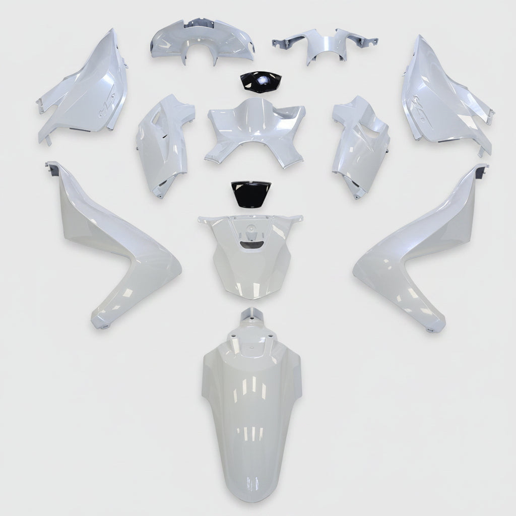 KIT CARENE 13 PEZZI CARENA HONDA SH 125 / SH 150CC 2017-2018-2019 BIANCO NHA16|277901938394