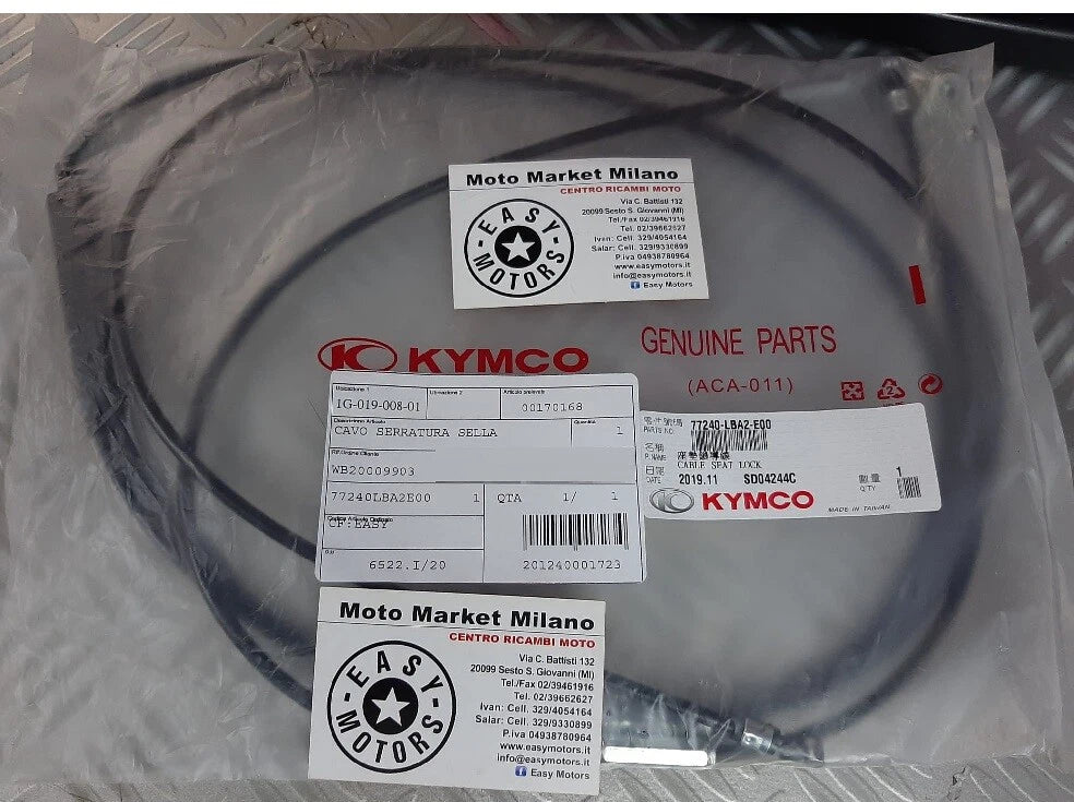 FILO CAVO SFERRATURA SELLA KYMCO  CITING I XCITING R 250 300 500 2005 FINO 2009|363527262170