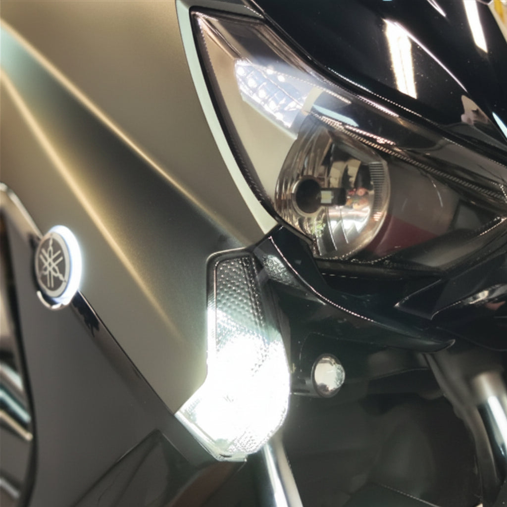 204362 ADDITIONAL LED LOGO YAMAHA TMAX 530-560 2015-2024 TRACER 7/9 MT 07/09/10|365374264260