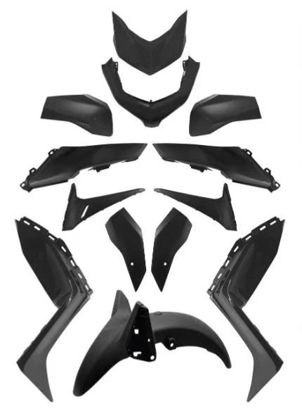 363071 Kit carene nere opaco Yamaha X-Max 125/300 2023/2024 (13 pz.)|277827443708
