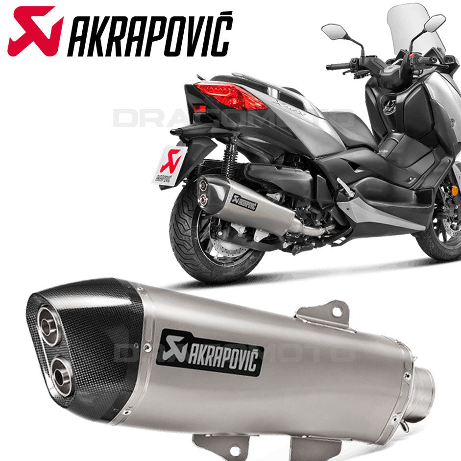 YAMAHA X-MAX 400 2018-2020 Exhaust AKRAPOVIC S-Y4SO18-HRAASS|125738158662