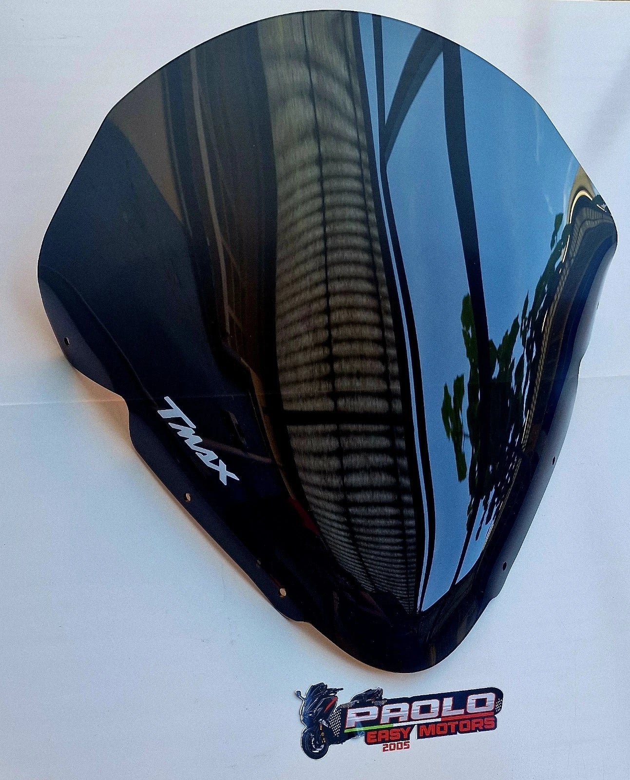 Cupolino Spoiler Fume 47 CM Con Adesivo YAMAHA T-MAX TMAX 500 2001 AL 2007|297339696615