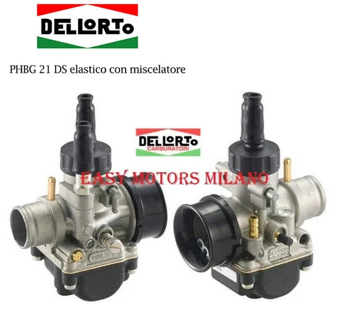 Carburatore Originale Dell'Orto PHBG 21 DS Aria Manuale Miarelli Piaggio 50 2T Moto e Scooter 02632