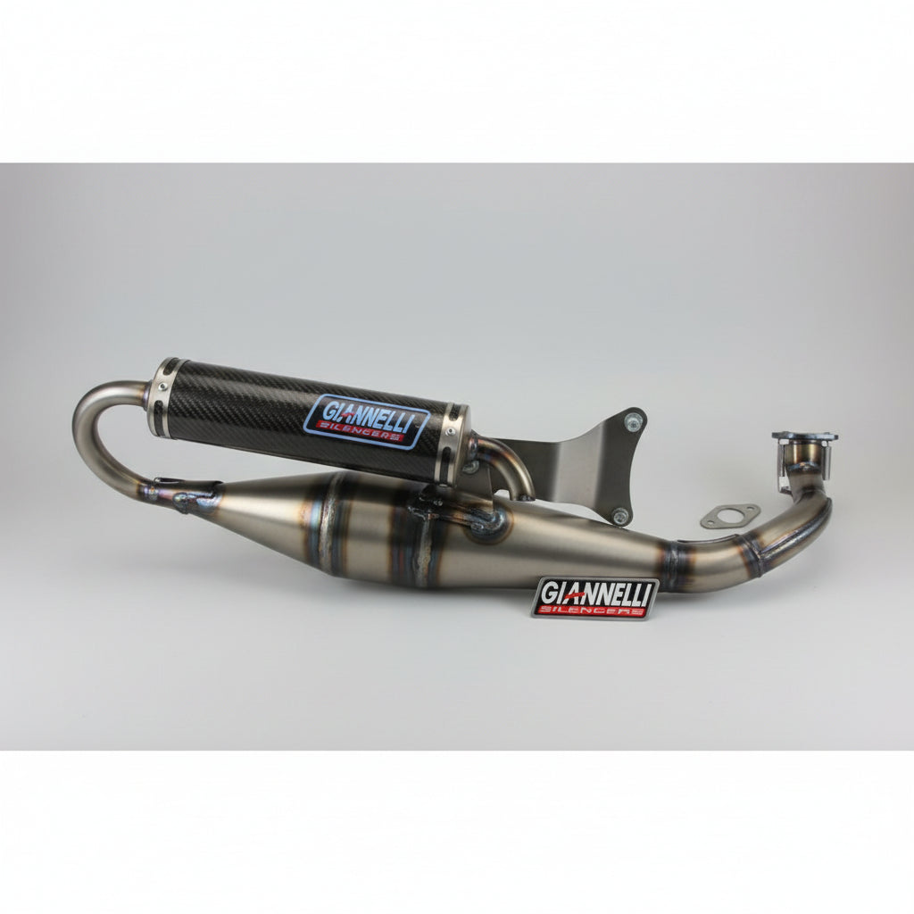 MARMITTA SCARICO SHOT V4 MINARELLI ORIZZONTALE AEROX NITRO F12 GIANNELLI 31601V4