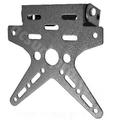 PORTATARGA MOTO / SCOOTER 50cc REGOLABILE , PORTA TARGA IN ALLUMINIO CON VERNICI