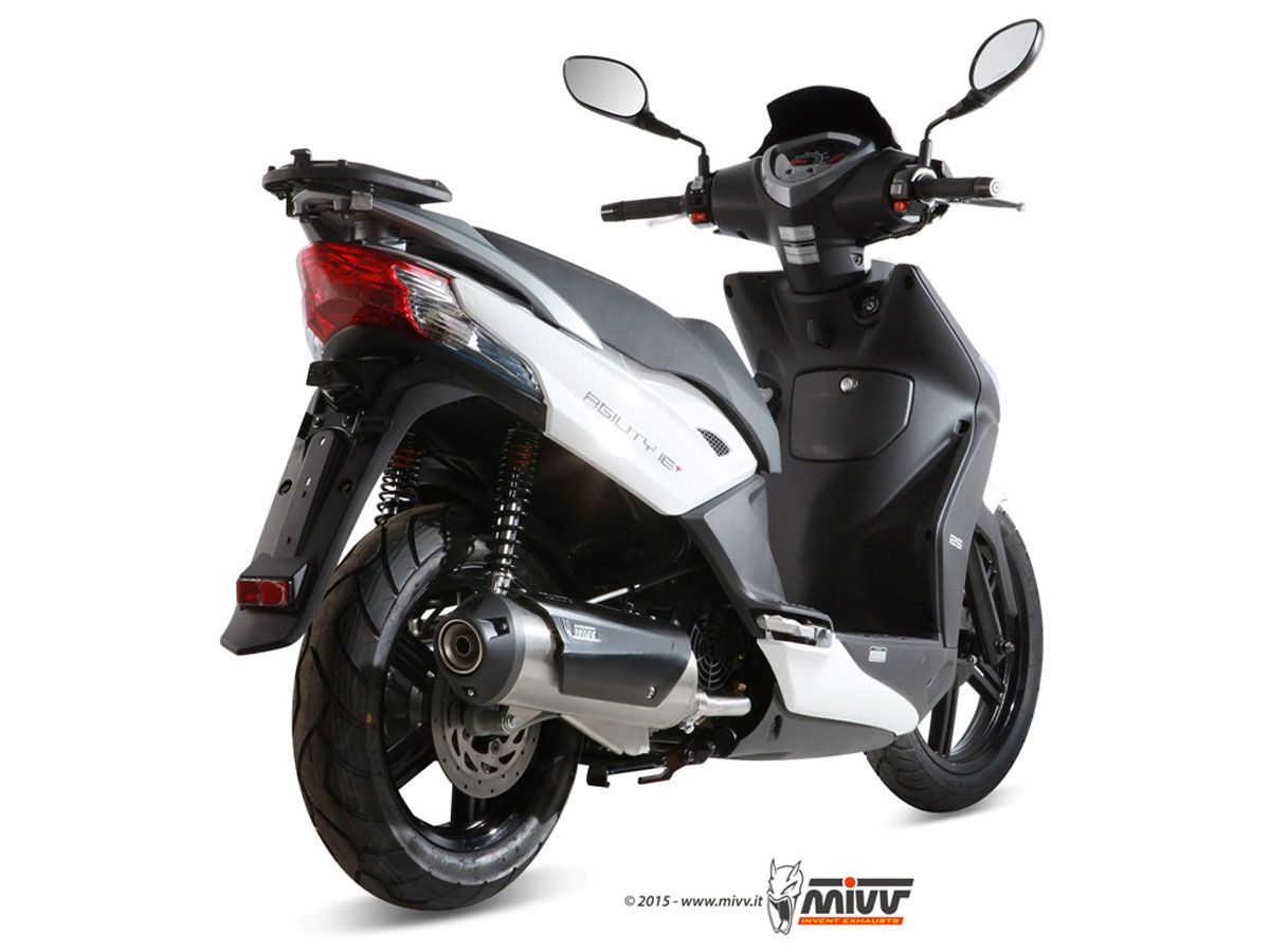 SCARICO COMPLETO 1X1 MIVV URBAN INOX KYMCO AGILITY 125 2008-2012