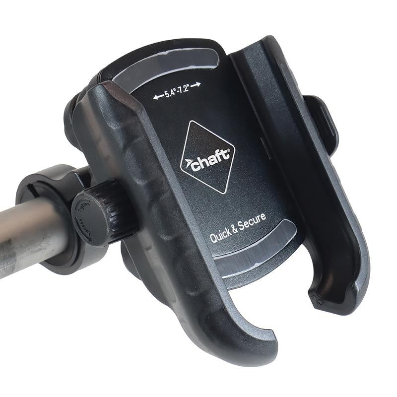 Supporto per smartphone Porta Telefono da manibrio Moto e Scooter Chaft FAST RELEASE - Nero