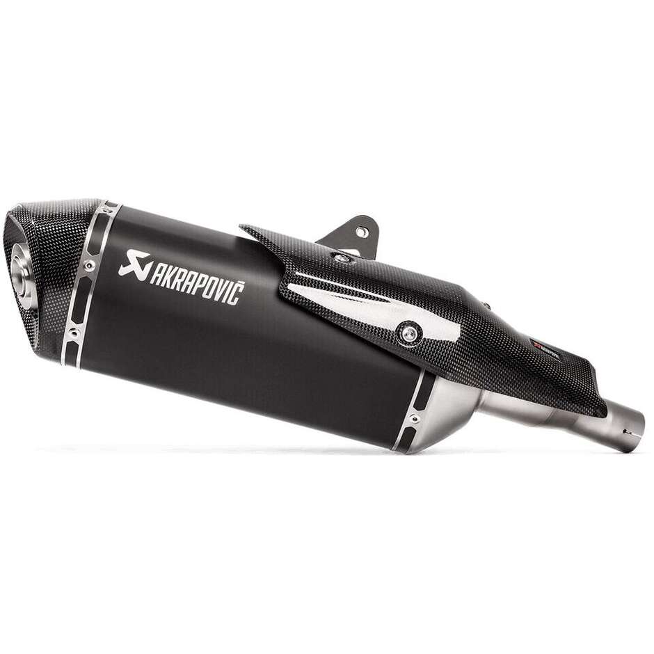Terminale di Scarico Slip-On Akrapovic S-H7SO4-HRTBL/1 Per HONDA Forza 750 (21-26); X-ADV 750 (17-26)