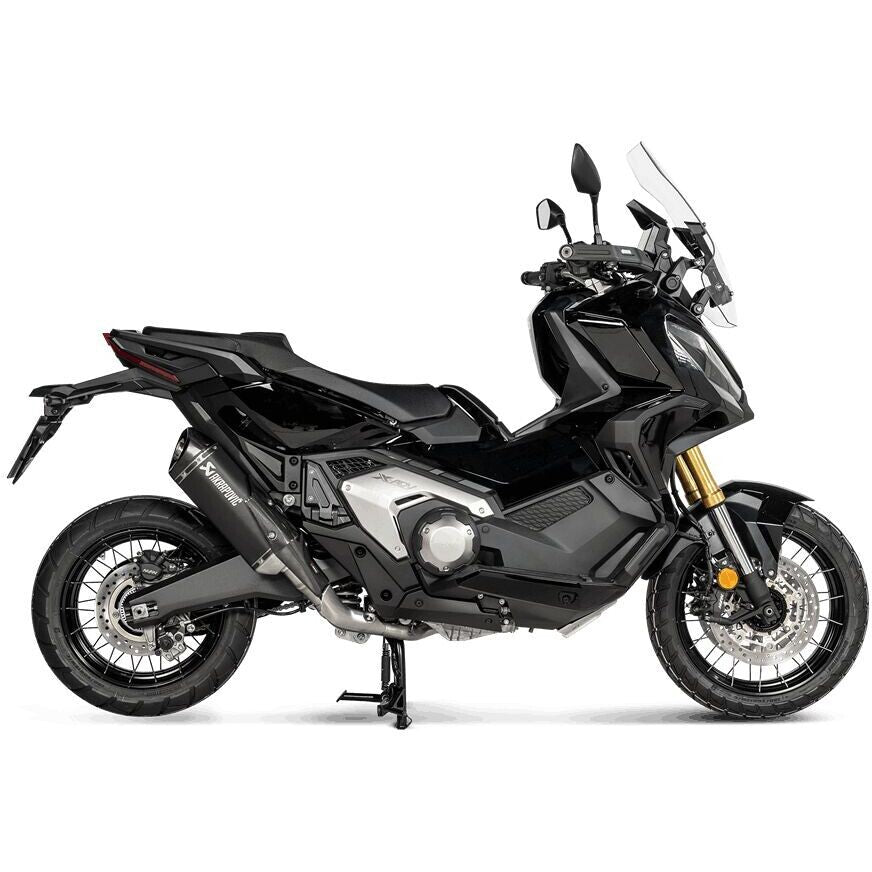 Terminale di Scarico Slip-On Akrapovic S-H7SO4-HRTBL/1 Per HONDA Forza 750 (21-26); X-ADV 750 (17-26)