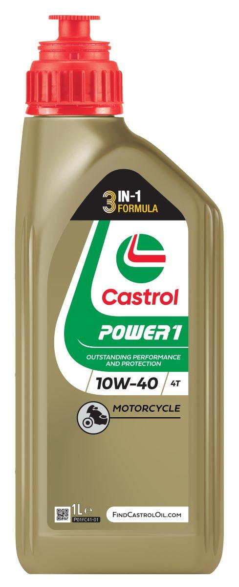 CASTROL Power 1, 4T 10W-40, 1l, Olio parzialmente sintetico Olio 15F5A0 acquisto online