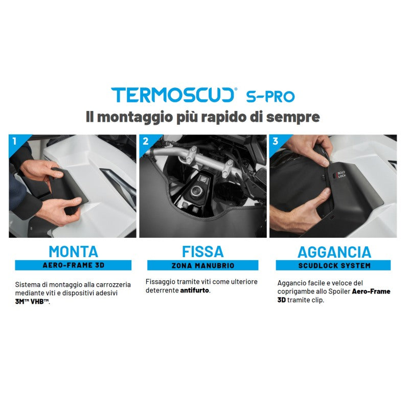 Tucano Urbano R257SPRO Termoscud PRO per Honda Forza 750 dal 2025