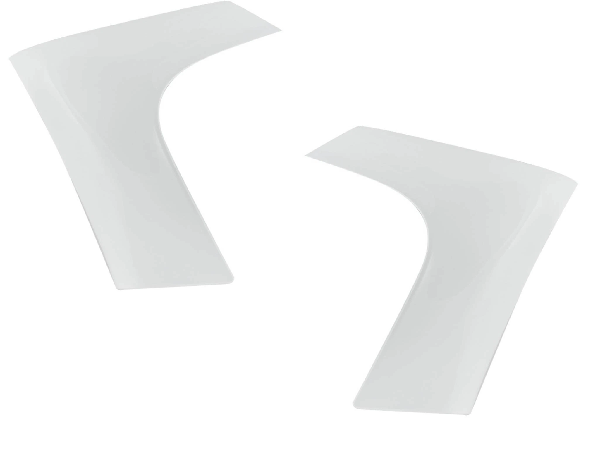 CP. FIANCHETTO DX+SX CARENA FIANCHETTI ANTERIORE YAMAHA T MAX 500 2008>2011 Nero